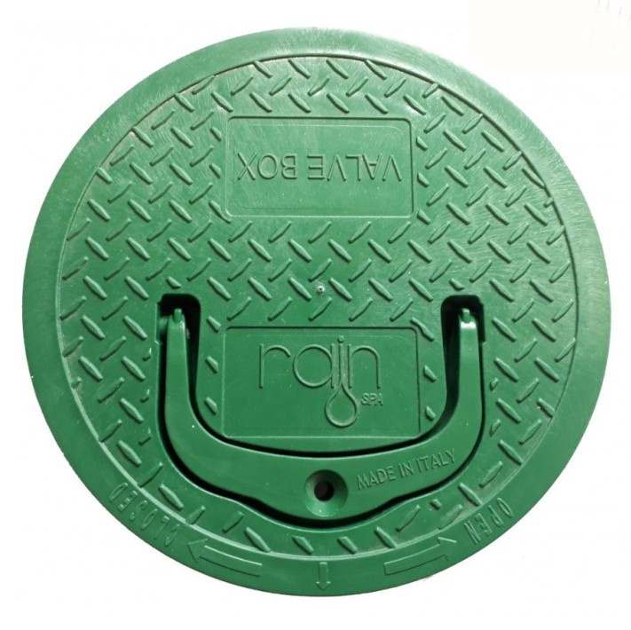 Veko na kruhovú šachticu KLASIK s úchytom RAIN EzOPEN PZCM RN 25