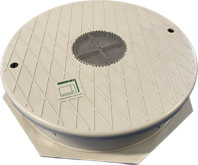 KSR-10 kontrolná šachta pre zelené strechy kruhová