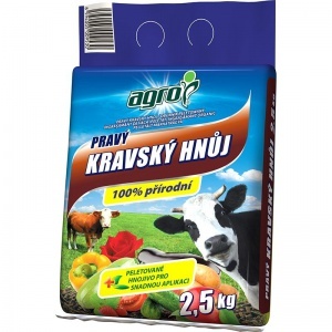 Hnojivo - KRAVSKÝ HNOJ 2,5 kg /Agro/