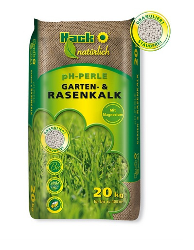 Trávnikové hnojivo GARTEN & RASENKALK 20 kg /Hack/