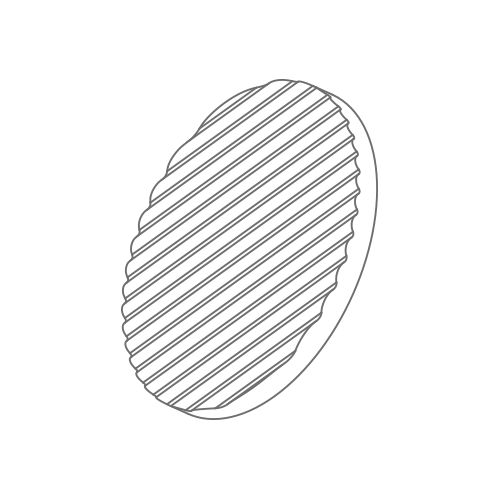 LENS, GLASS DIFFUSED 250013550000