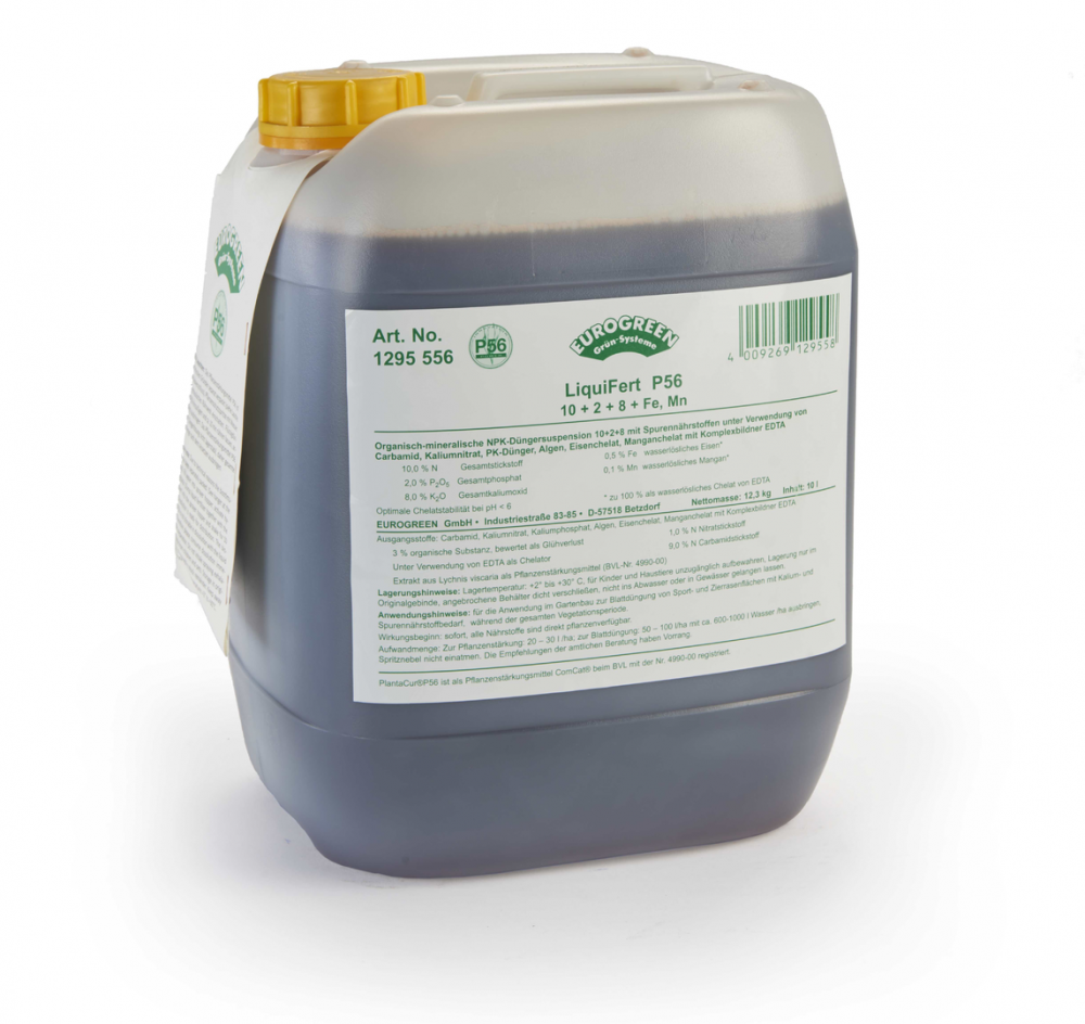 Trávnikové hnojivo LIQUIFERT P56, 10 L 