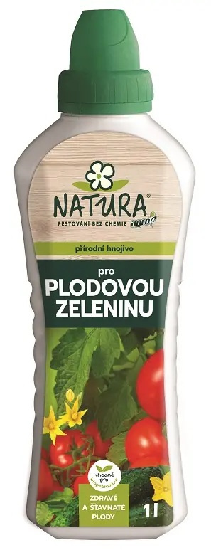 Hnojivo kvapalné na PLODOVÚ ZELENINU 1 L /Natura/