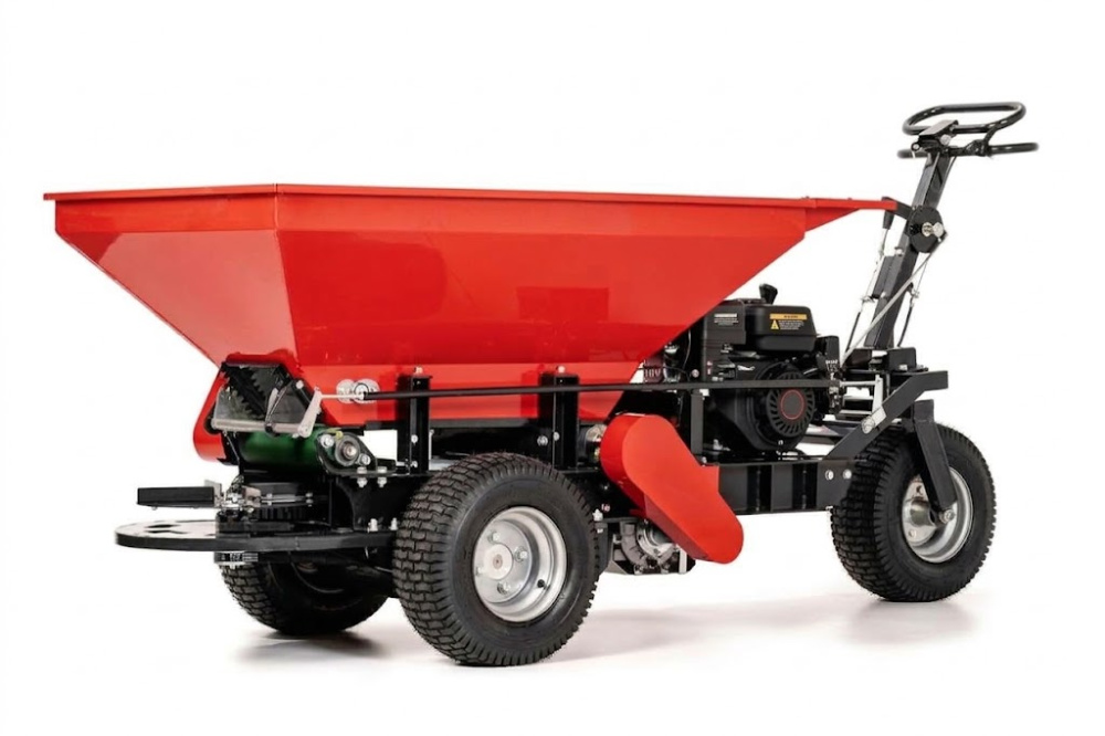 Rozmetadlo hnojív a piesku GREENTECH TerraFlow RP325E-L