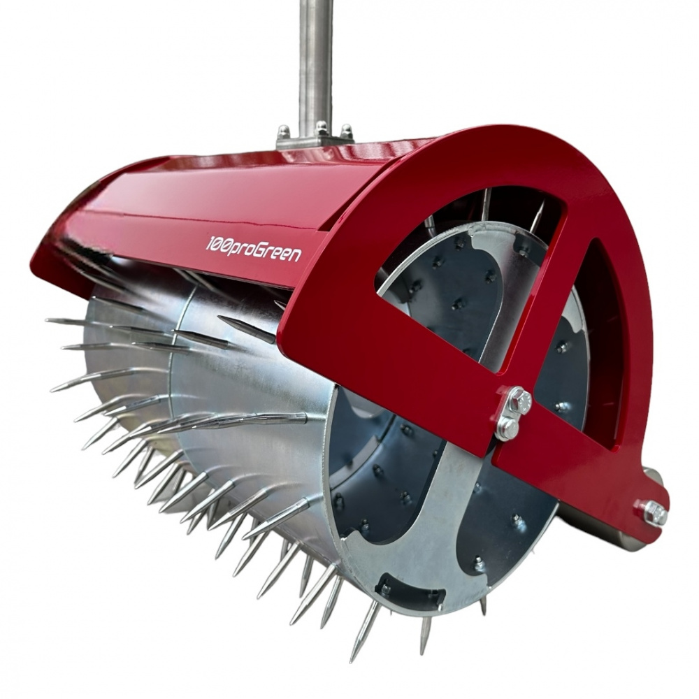 Aerifikátor valec Master - LAWN SPIKER 850 červený
