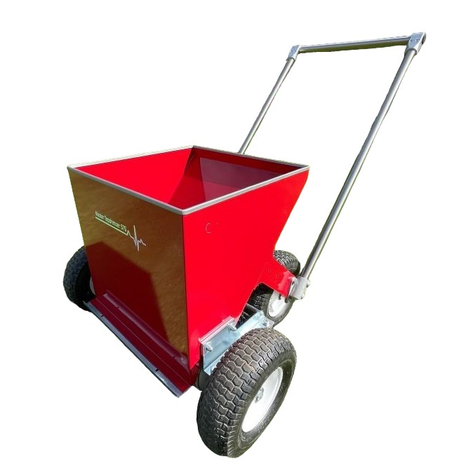 Pieskovač 100 pro GREEN MASTER - Topdresser S75 Červený