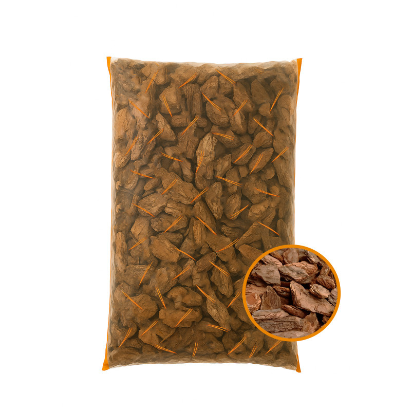 Píniová kôra AGGRE SUPER GRANDE 50 L, frakcia 60-120 mm