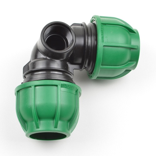 Mechanické PopUp koleno 90° 32 x 32 x 3/4“ s vnútorným závitom /Connecto/