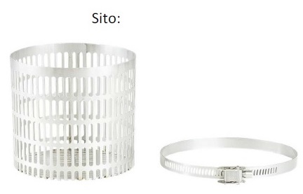 Sito chladiaci plášť SP D115 4“