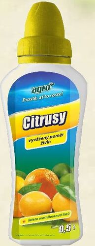 Hnojivo kvapalné na CITRUSY 0,5 L /Agro/