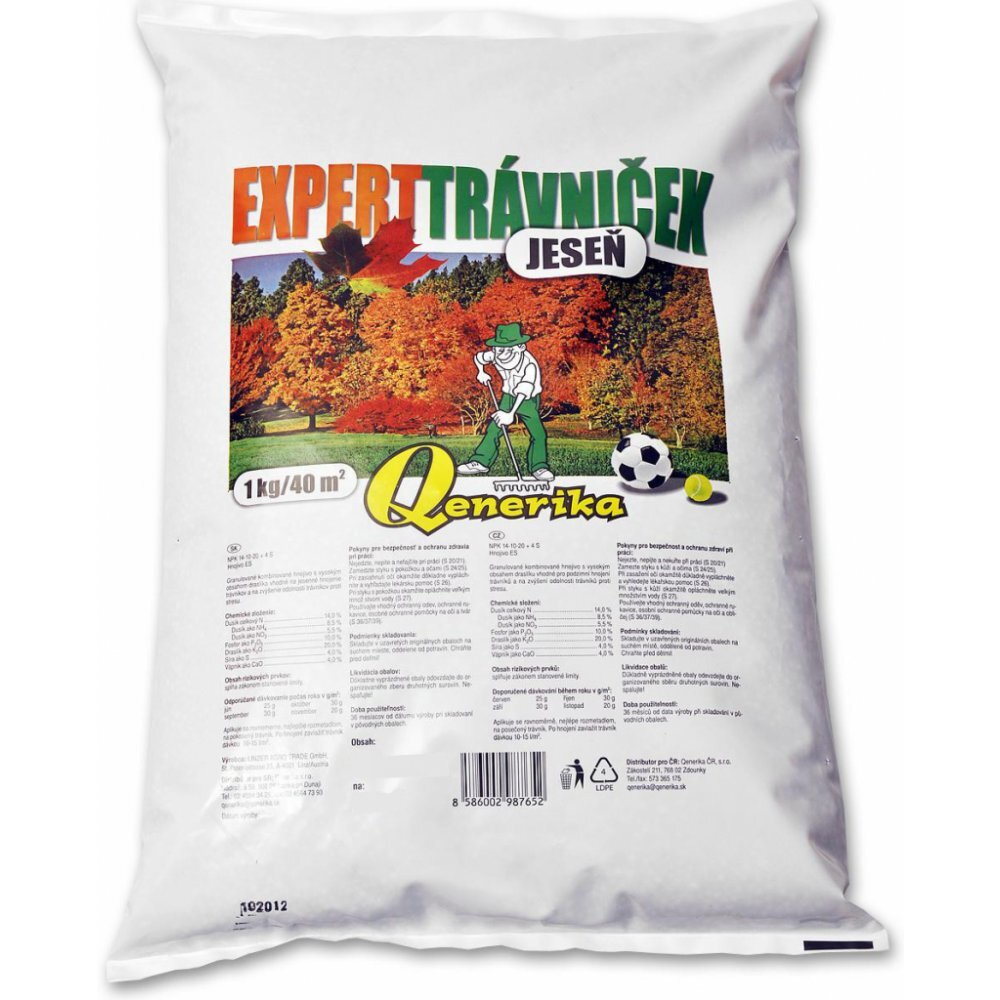 Expert trávniček JESEŇ 5 KG 