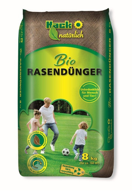 Trávnikové hnojivo BIO RASENDUGER 8 kg /Hack/