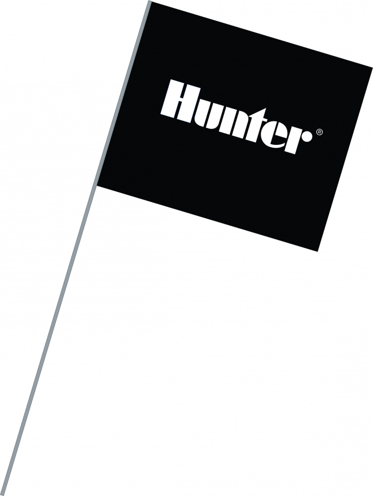 Vytyčovacia zástavka Hunter ČIERNA