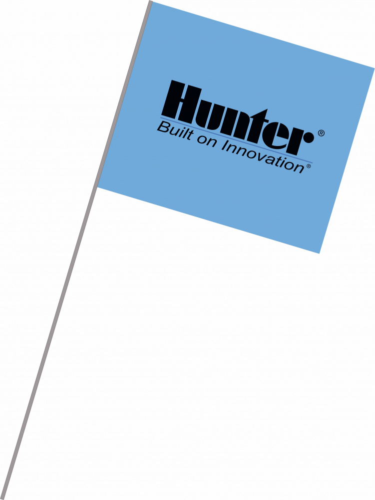 Vytyčovacia zástavka Hunter MODRÁ NEON