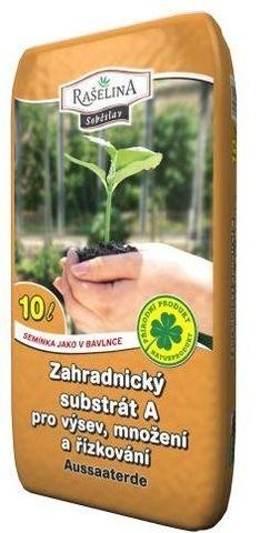 Záhradnícky substrát A,  pre VÝSEV a MNOŽENIE 10 L /Rašelina/